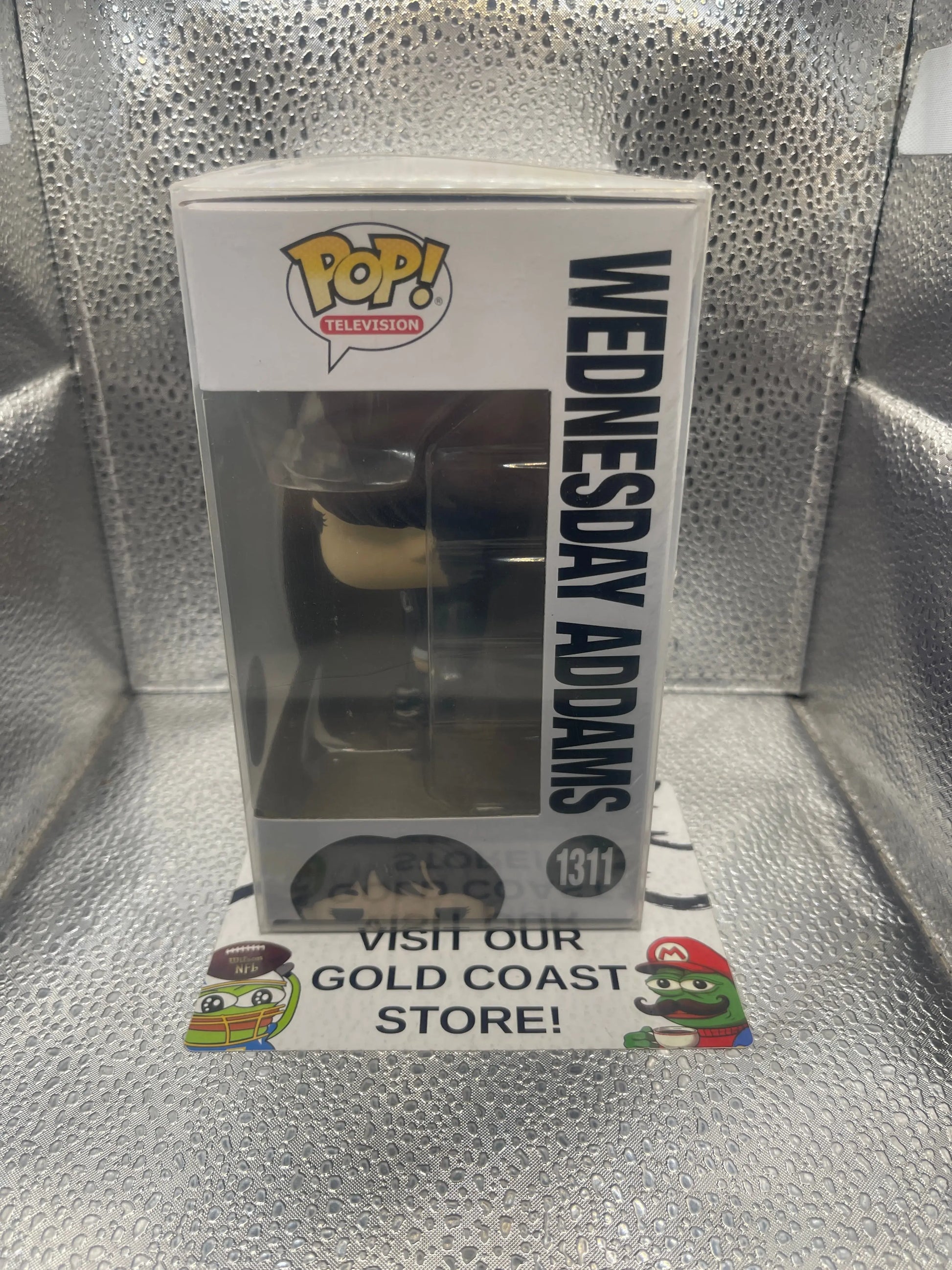 Funko POP! Television Wednesday Addams Metallic Special Edition FRENLY BRICKS - Open 7 Days