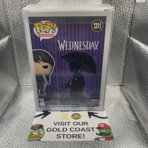 Funko POP! Television Wednesday Addams Metallic Special Edition FRENLY BRICKS - Open 7 Days