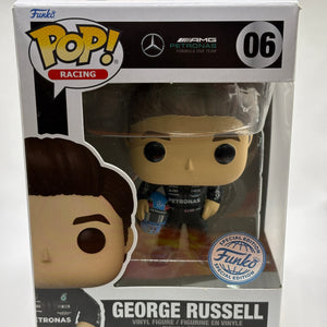 Funko POP! Racing Mercedes AMG Petronas #06 George Russell Special Edition FRENLY BRICKS - Open 7 Days