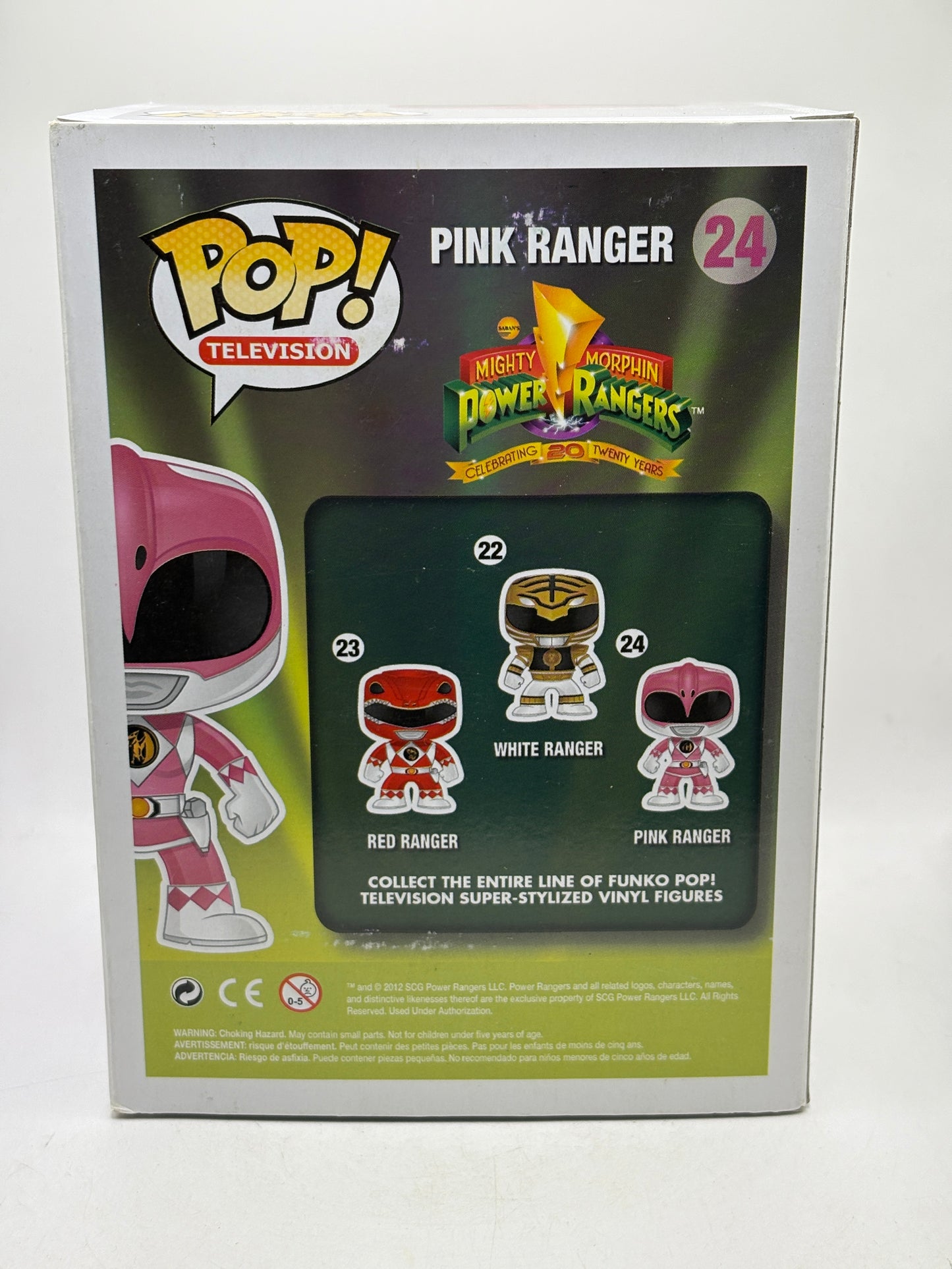 Funko POP! Television Power Rangers #24 Pink Ranger NO MOULD