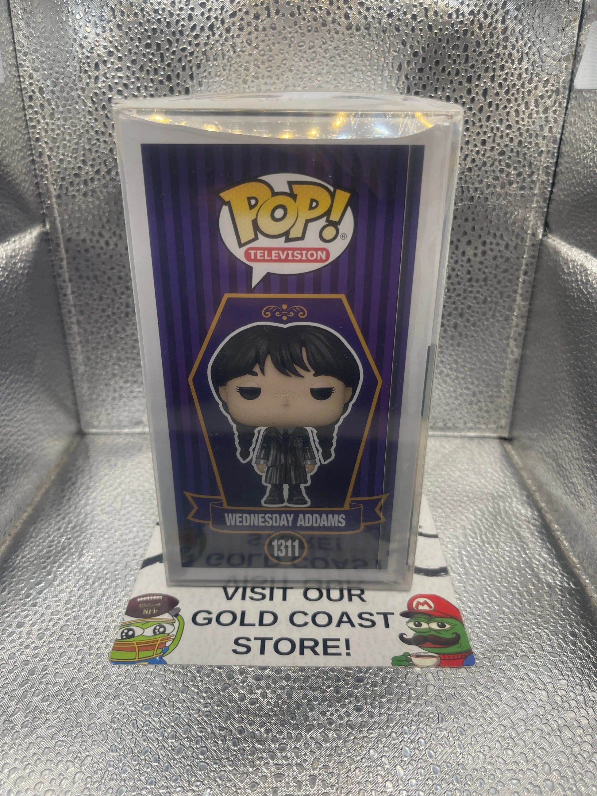 Funko POP! Television Wednesday Addams Metallic Special Edition FRENLY BRICKS - Open 7 Days