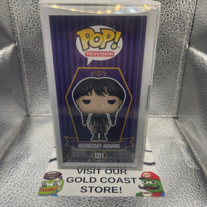 Funko POP! Television Wednesday Addams Metallic Special Edition FRENLY BRICKS - Open 7 Days