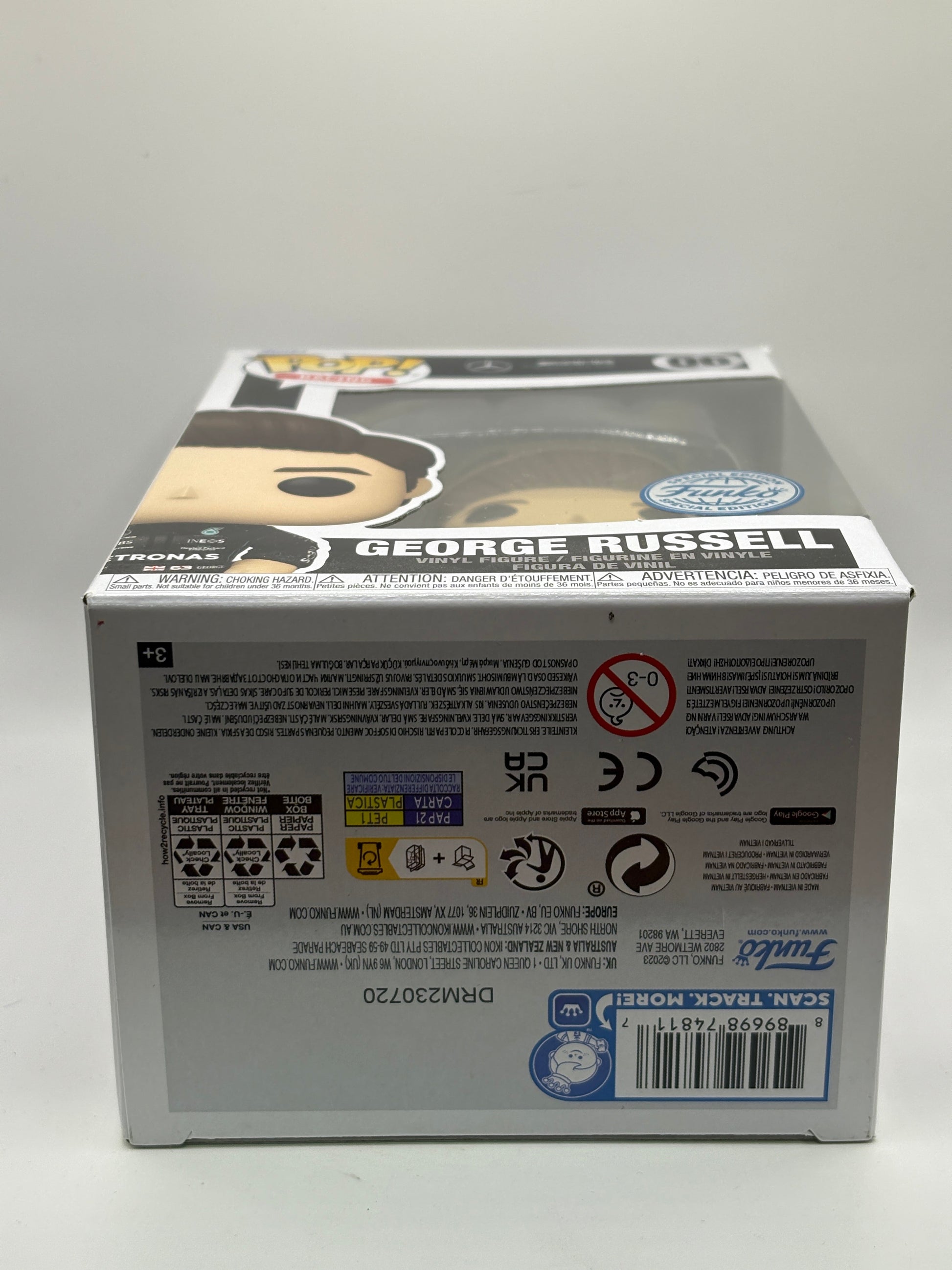 Funko POP! Racing Mercedes AMG Petronas #06 George Russell Special Edition FRENLY BRICKS - Open 7 Days