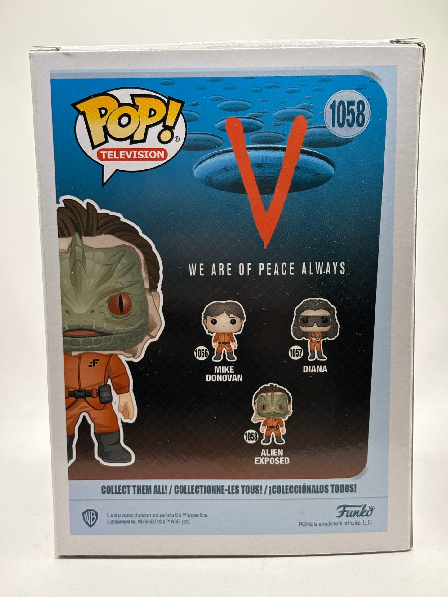 Funko POP! Television V #1058 Alien Exposed Vinyl Figure