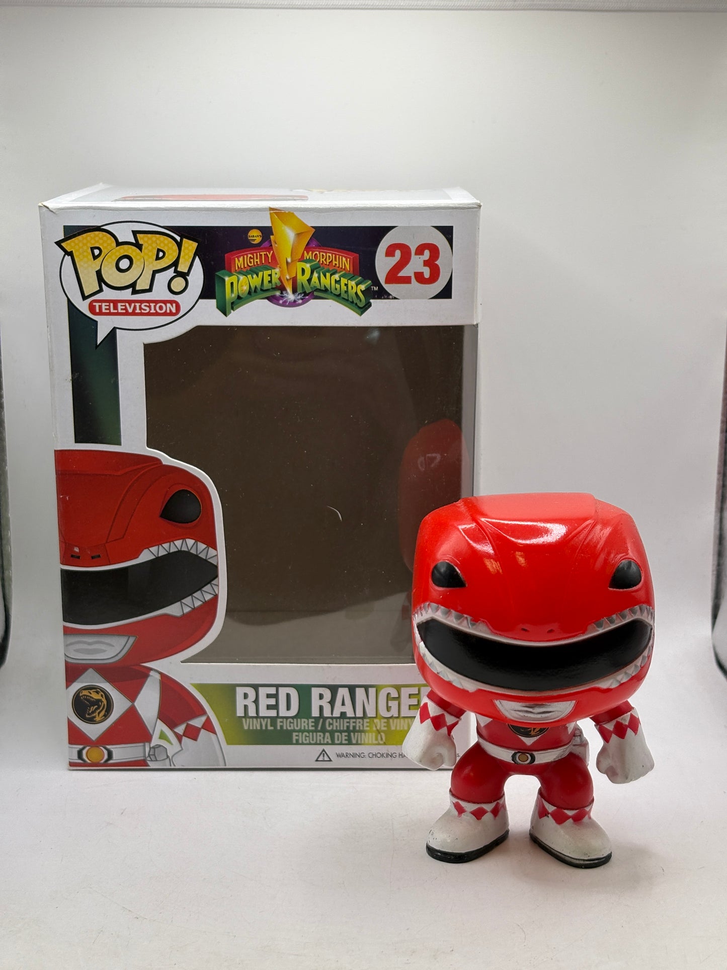 Funko POP! Television Power Rangers #23 Red Ranger NO MOULD
