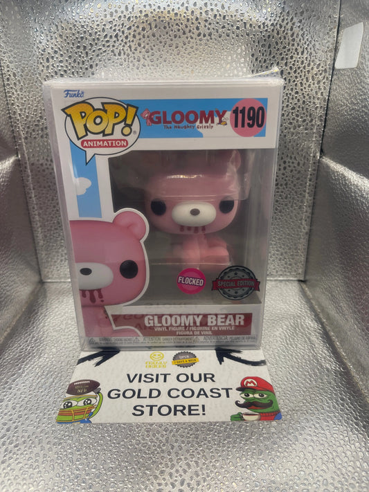 Funko Pop! Vinyl Gloomy Bear - Gloomy Bear Flocked Exclusive #1190 FRENLY BRICKS - Open 7 Days