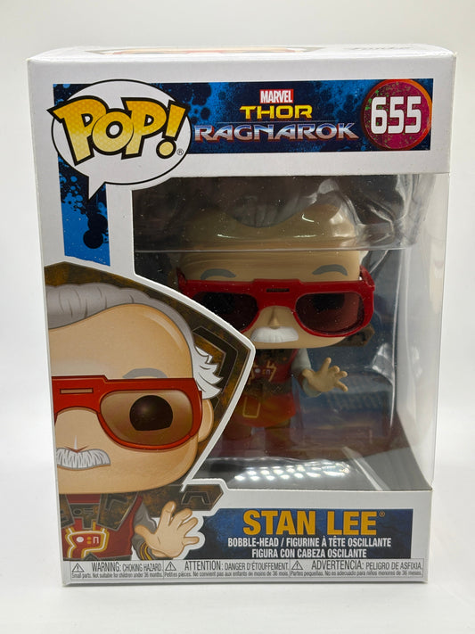 Funko POP! Marvel Thor Ragnarok #655 Stan Lee Bobble Head FRENLY BRICKS - Open 7 Days