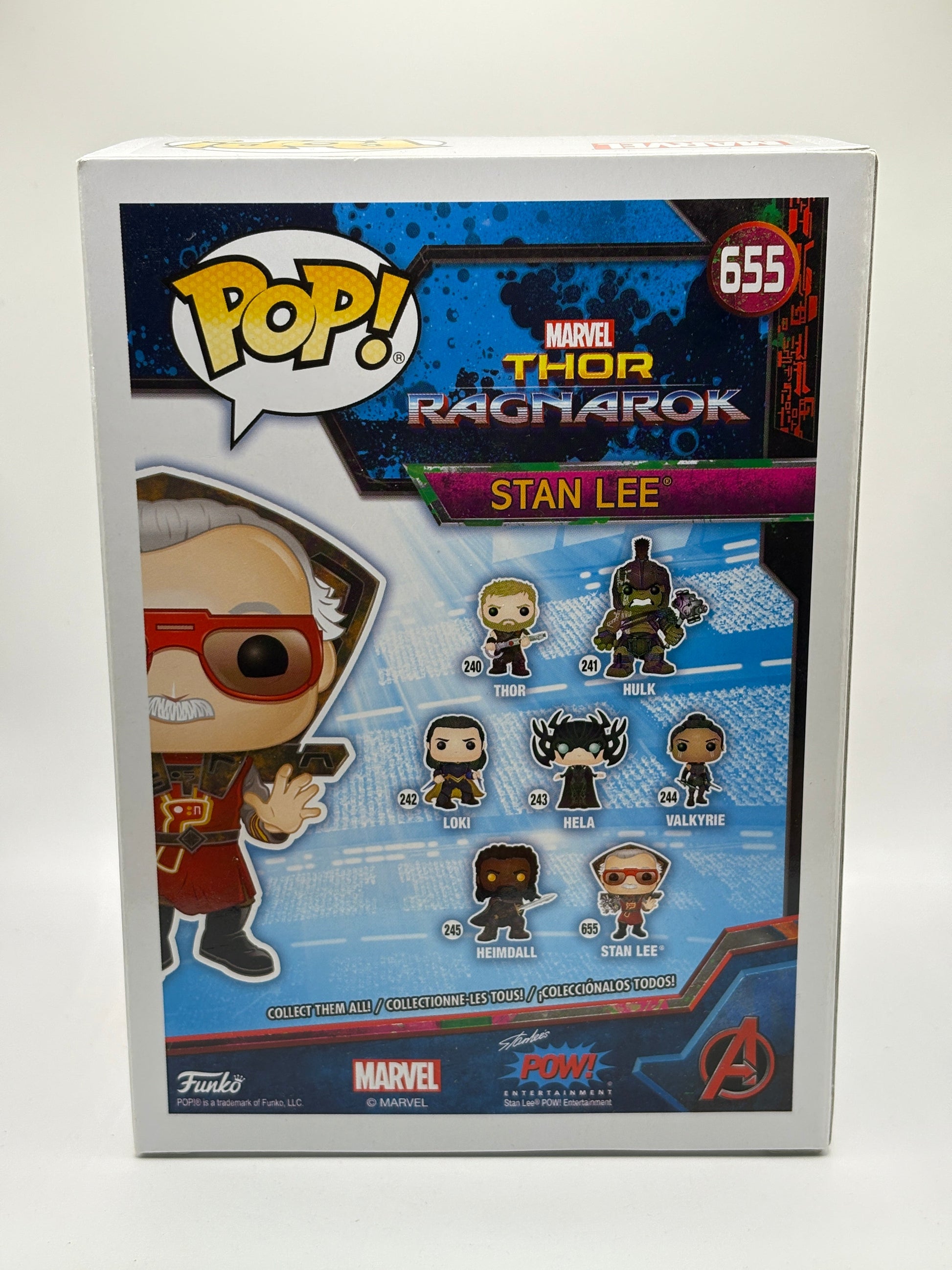 Funko POP! Marvel Thor Ragnarok #655 Stan Lee Bobble Head FRENLY BRICKS - Open 7 Days