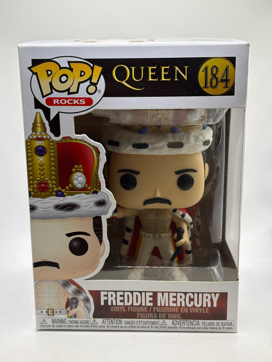 Funko POP! Rocks Queen #184 Freddie Mercury Vinyl Figure - photo 1