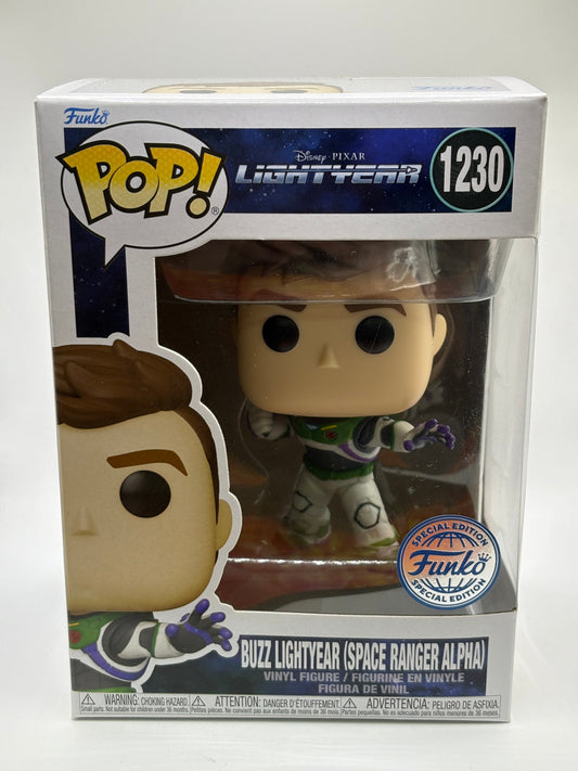 Funko POP! Pixar Lightyear #1230 Buzz Lightyear Space Ranger Alpha Special Edition FRENLY BRICKS - Open 7 Days