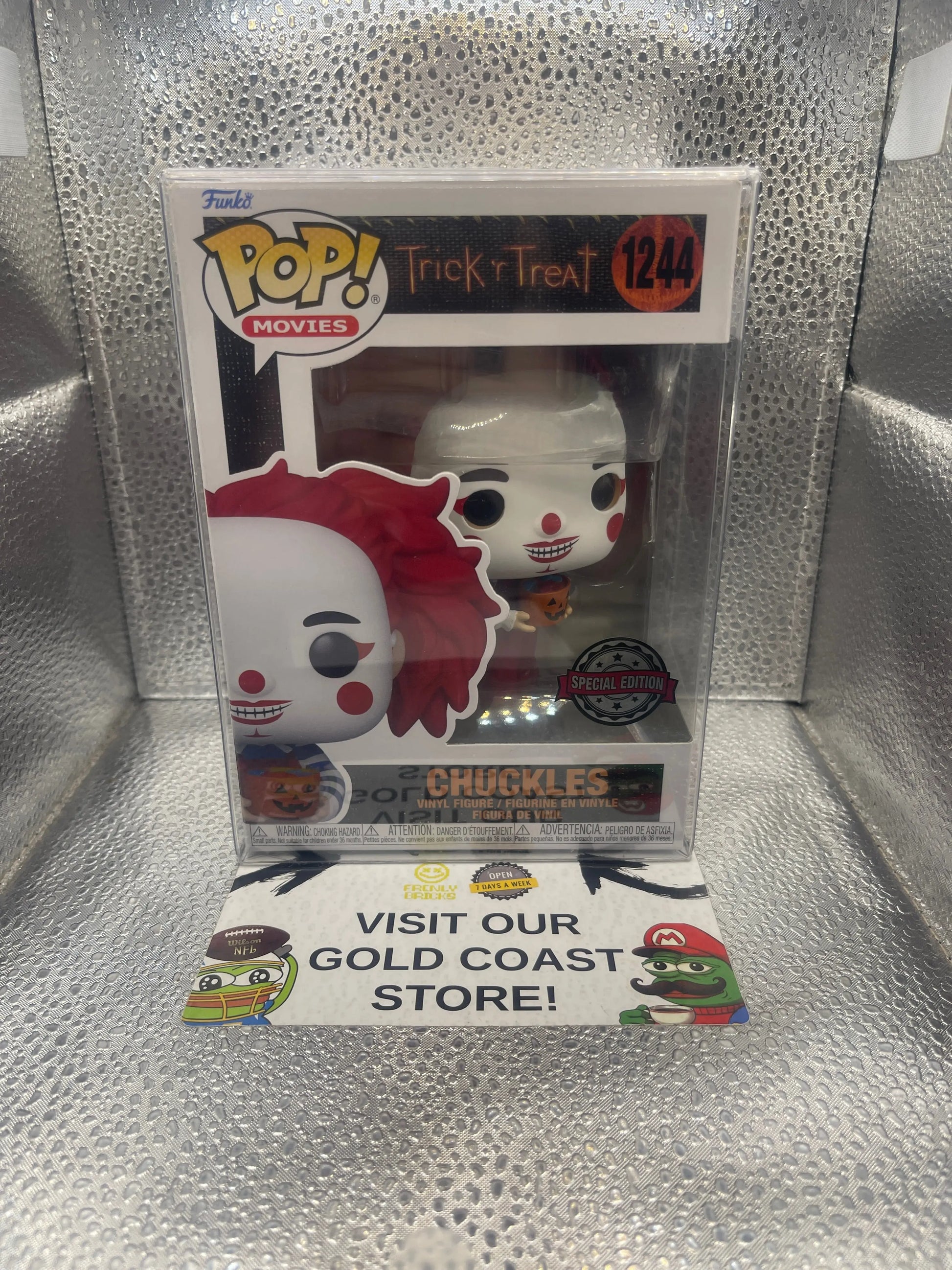 Funko POP! Trick 'r Treat #1244 - Chuckles FRENLY BRICKS - Open 7 Days