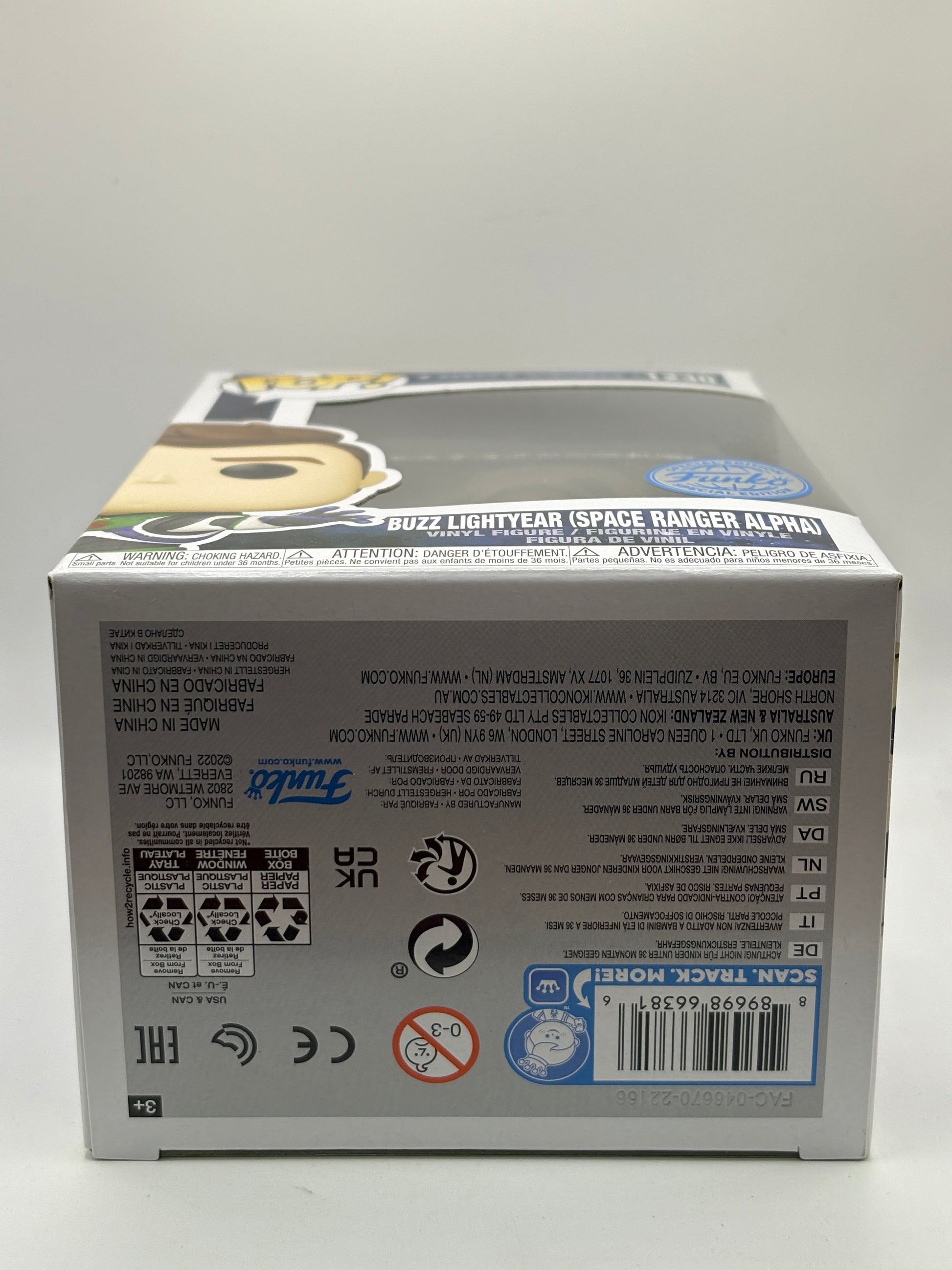 Funko POP! Pixar Lightyear #1230 Buzz Lightyear Space Ranger Alpha Special Edition FRENLY BRICKS - Open 7 Days