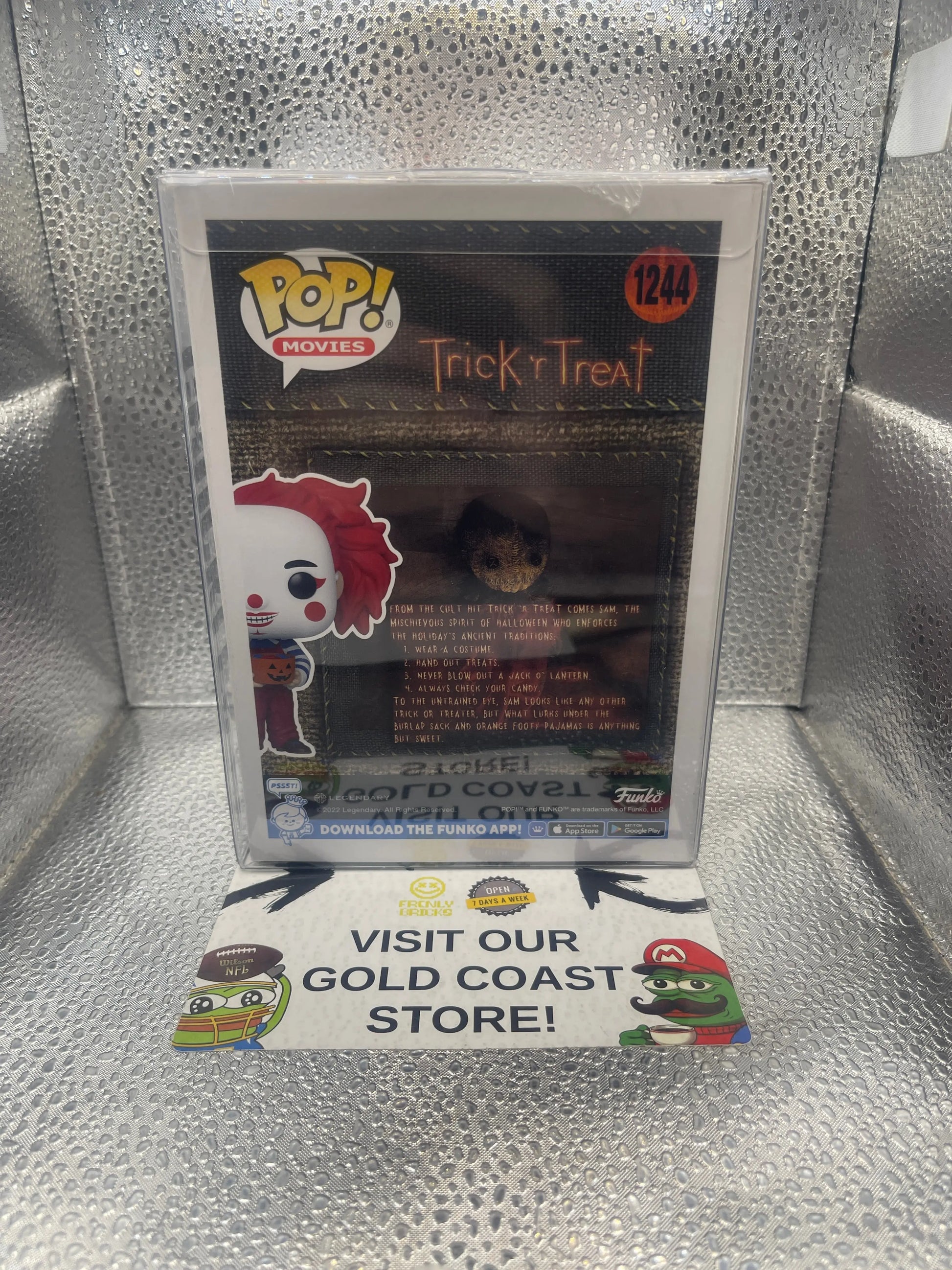 Funko POP! Trick 'r Treat #1244 - Chuckles FRENLY BRICKS - Open 7 Days