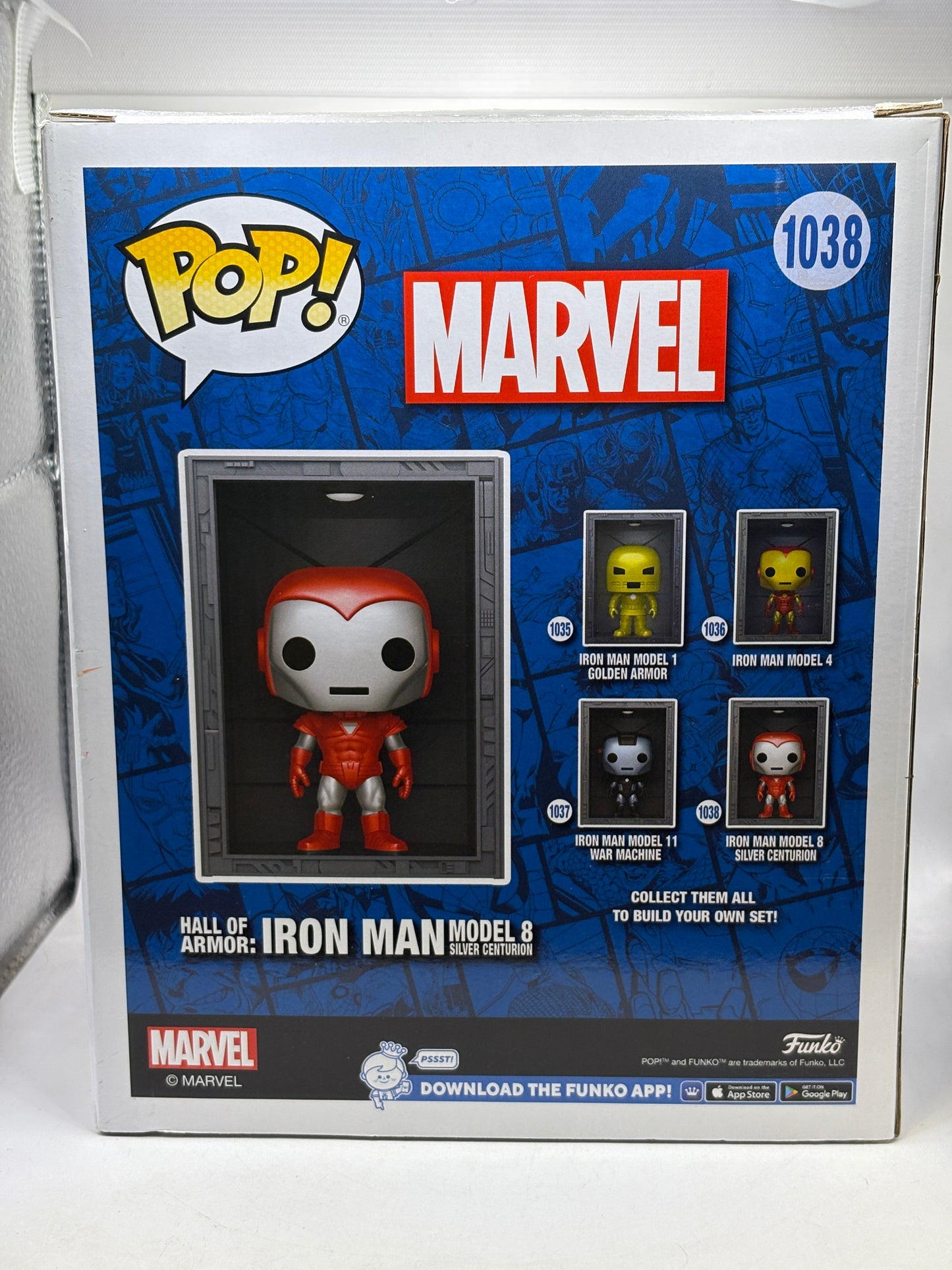 Funko POP! Marvel Hall of Armor : Iron Man Model 8 #1038 Special Edition
