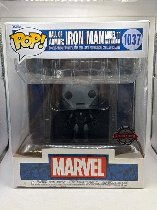 Funko POP! Marvel Hall of Armor : Iron Man Model 11 War Machine #1037 Special Editiob - photo 1