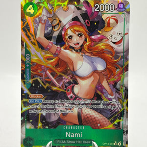 One Piece TCG OP14 - Nami OP14-031 SR* Alternate Art NM FRENLY BRICKS - Open 7 Days