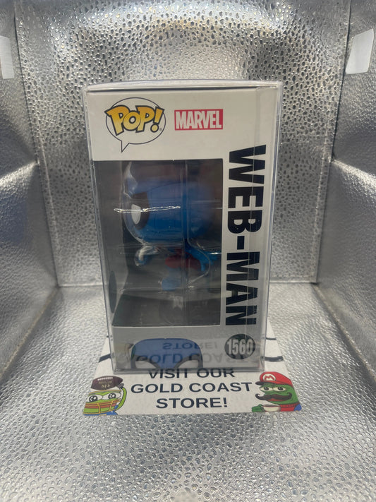 Funko POP! Marvel Spider-Man #1560 Web-Man FRENLY BRICKS - Open 7 Days