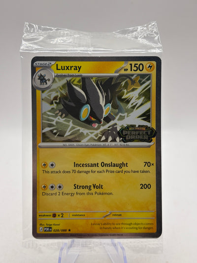 Pokemon TCG - Luxray 028/088 - Perfect Order Stamp SEALED PROMO