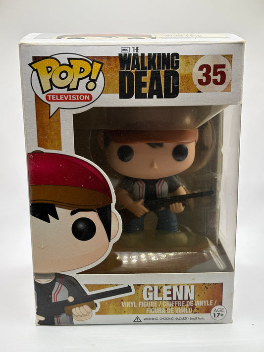 Funko POP! Television The Walking Dead #35 Glenn Vinyl Figure FRENLY BRICKS - Open 7 Days