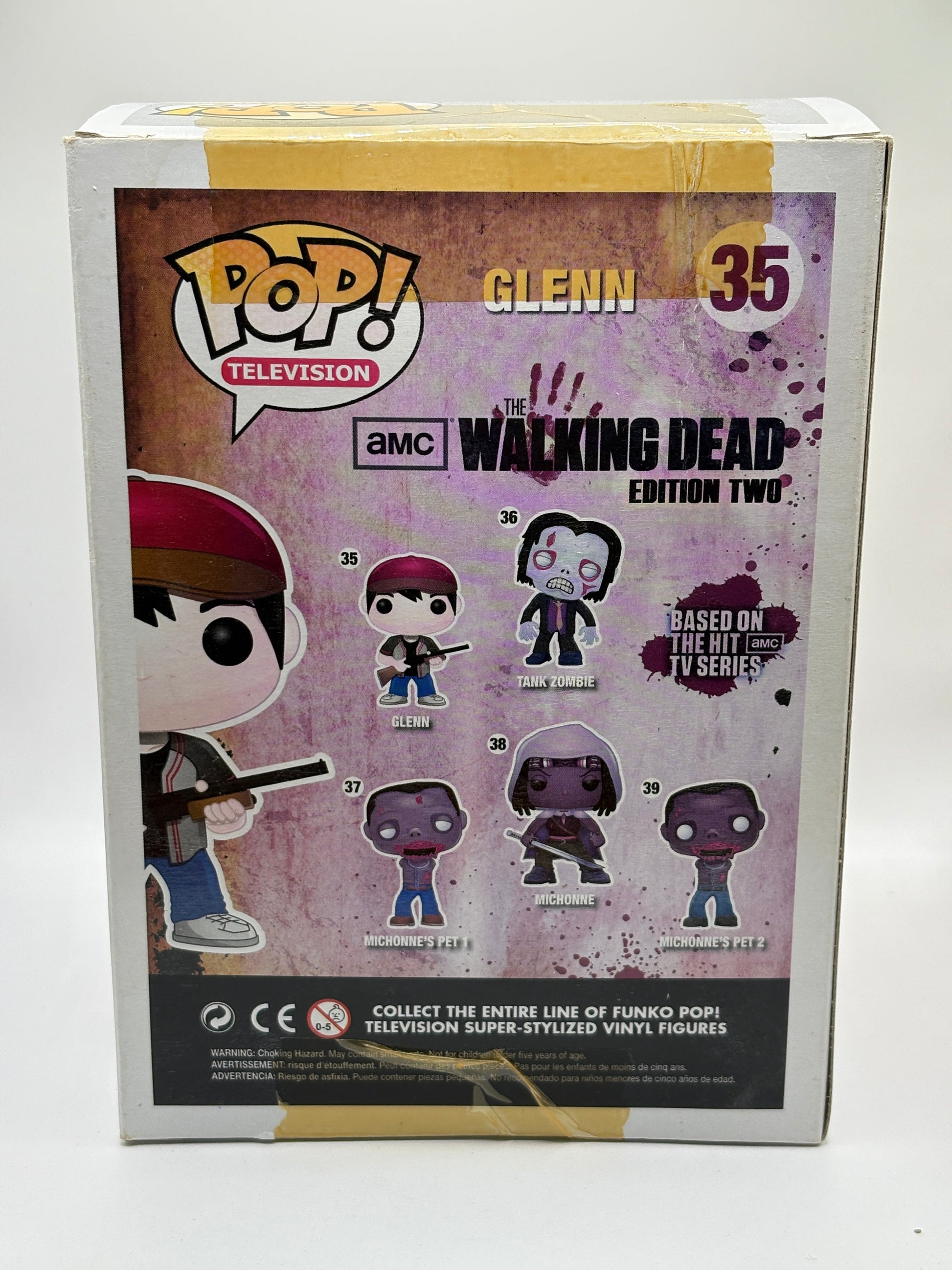 Funko POP! Television The Walking Dead #35 Glenn Vinyl Figure FRENLY BRICKS - Open 7 Days