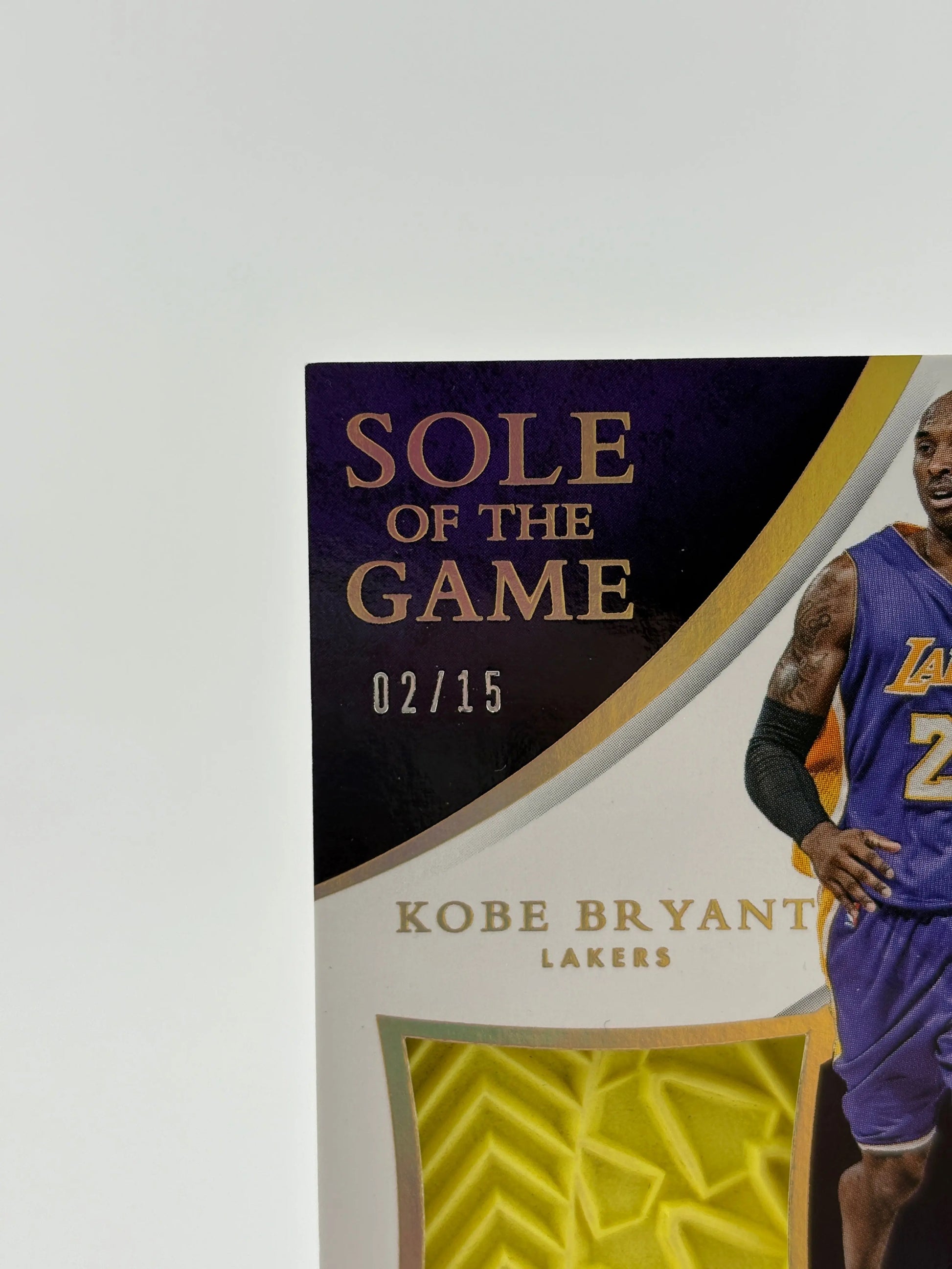 2014-15 Panini Immaculate Collection Basketball - Kobe Bryant SG-KB Sole Of The Game 02/15 FRENLY BRICKS - Open 7 Days