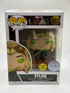Funko POP! Marvel Loki #897 Sylvie Glow Special Edition Bobble Head