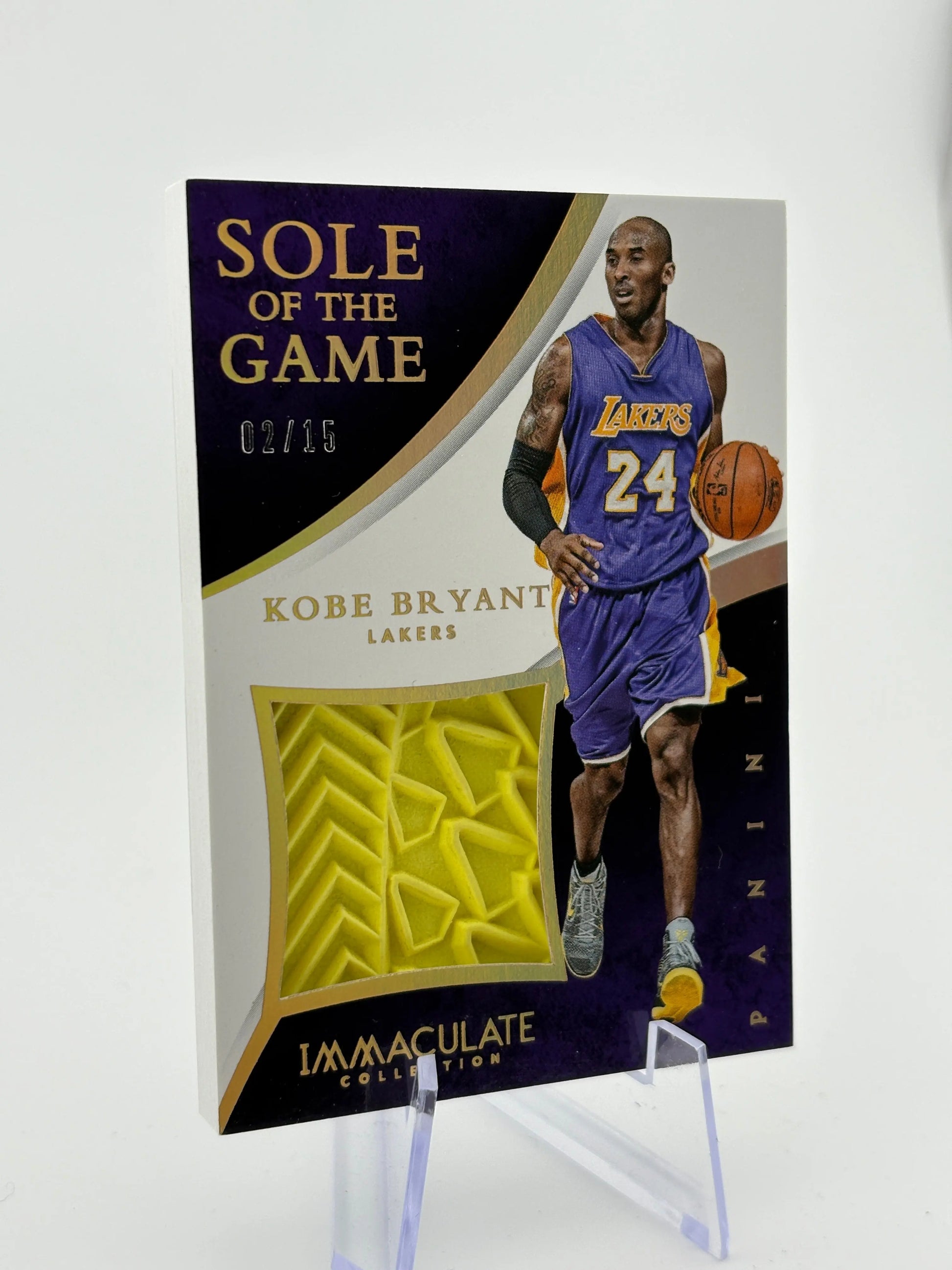 2014-15 Panini Immaculate Collection Basketball - Kobe Bryant SG-KB Sole Of The Game 02/15 FRENLY BRICKS - Open 7 Days