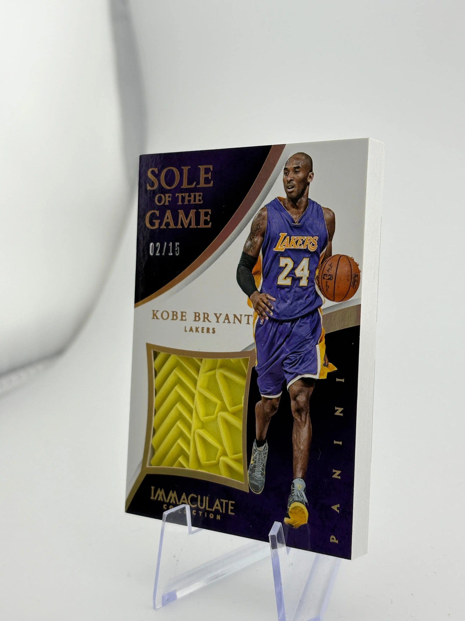 2014-15 Panini Immaculate Collection Basketball - Kobe Bryant SG-KB Sole Of The Game 02/15 FRENLY BRICKS - Open 7 Days