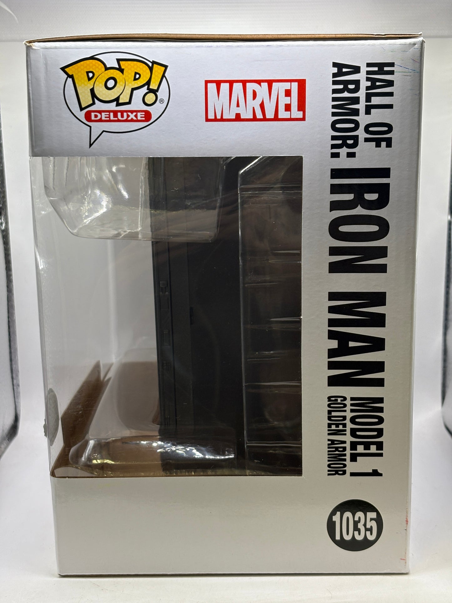 Funko POP! Deluxe Hall of Armor : Iron Man Model 1 Golden Armor #1035 SE