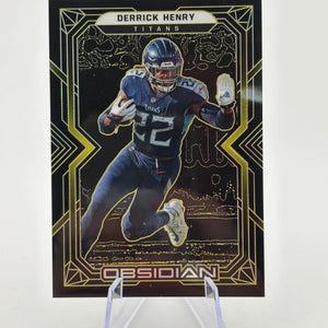 2022 Derrick Henry Obsidian /25 Yellow Tennessee Titans FRENLY BRICKS - Open 7 Days