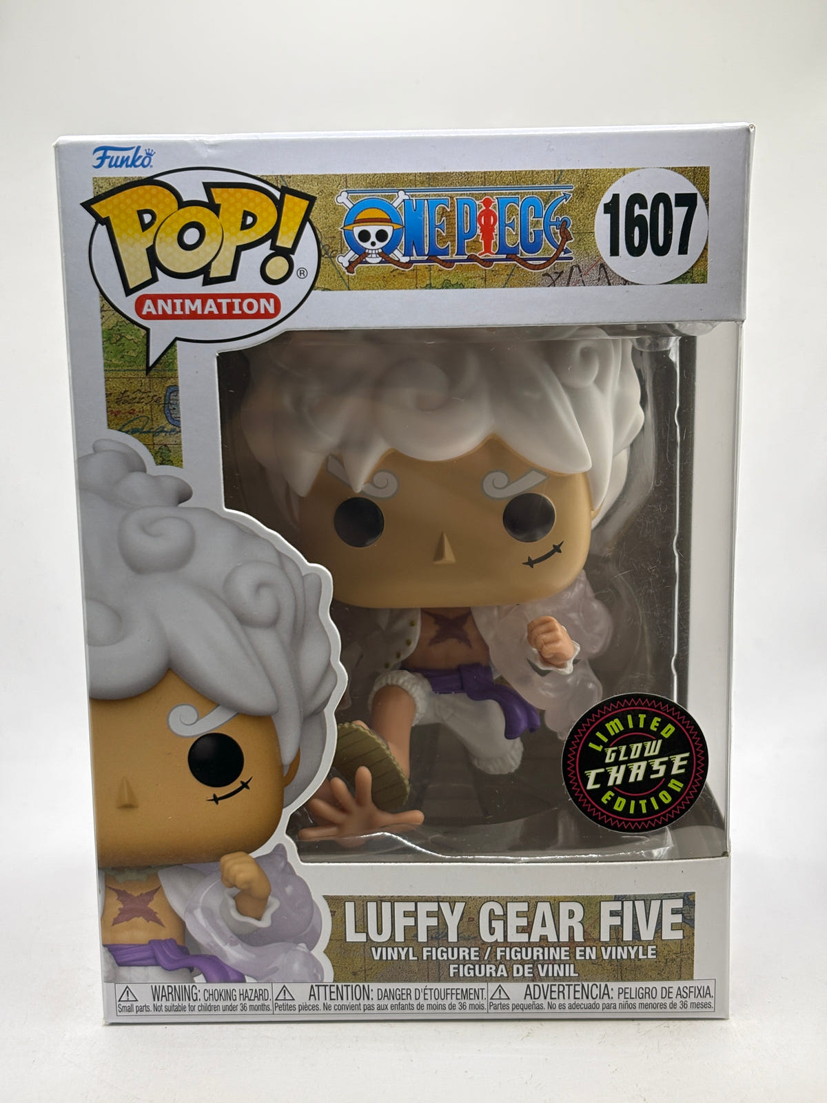 Funko POP! Animation One Piece #1607 Luffy Gear Five Limited Glow Chase image 1