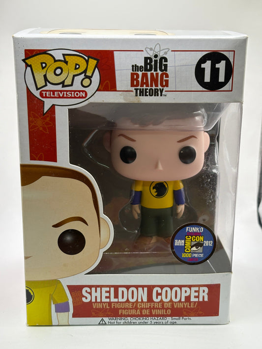 Funko POP! The Big Bang Theory #11 Sheldon Cooper SDCC 2012 1000 Piece Limited FRENLY BRICKS - Open 7 Days