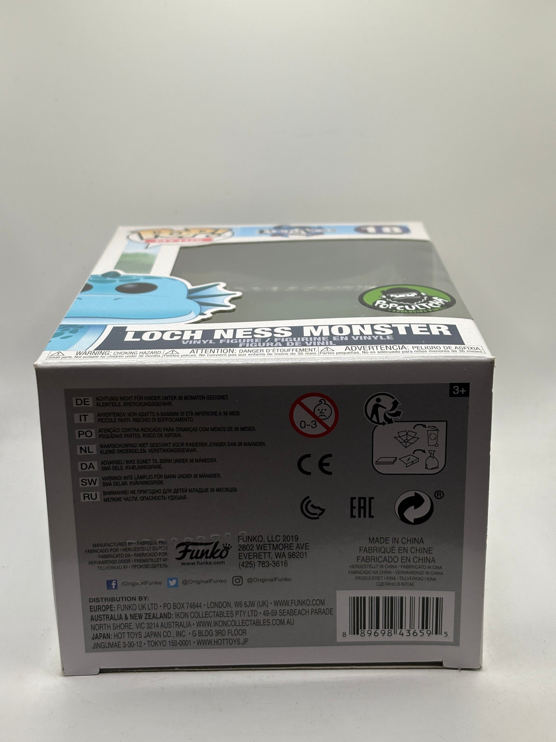 Funko POP! Myths Loch Ness Monster #18 Loch Ness Monster Popcultcha FRENLY BRICKS - Open 7 Days
