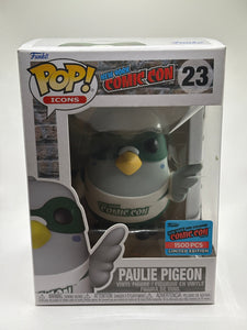 Funko POP! Icons NYCC #23 Paulie Pigeon NYCC 2021 Limited 1500 Pcs