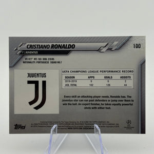 2019-20 Topps Chrome Sapphire Cristiano Ronaldo UCL Image Variation FRENLY BRICKS - Open 7 Days