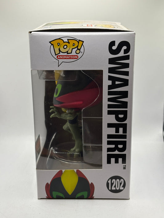 Funko POP! Animation Ben 10 Alien Force #1202 Swampfire 2022 Fall Con Le FRENLY BRICKS - Open 7 Days