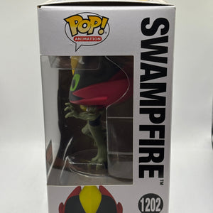Funko POP! Animation Ben 10 Alien Force #1202 Swampfire 2022 Fall Con Le FRENLY BRICKS - Open 7 Days