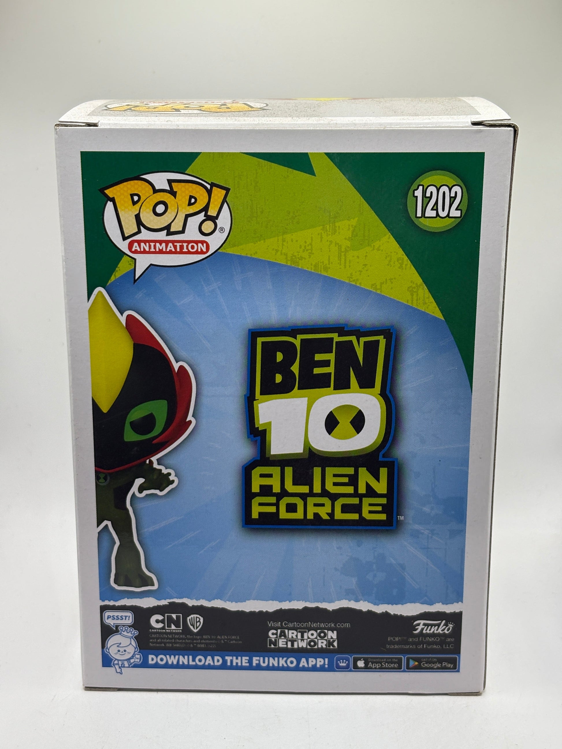 Funko POP! Animation Ben 10 Alien Force #1202 Swampfire 2022 Fall Con Le FRENLY BRICKS - Open 7 Days