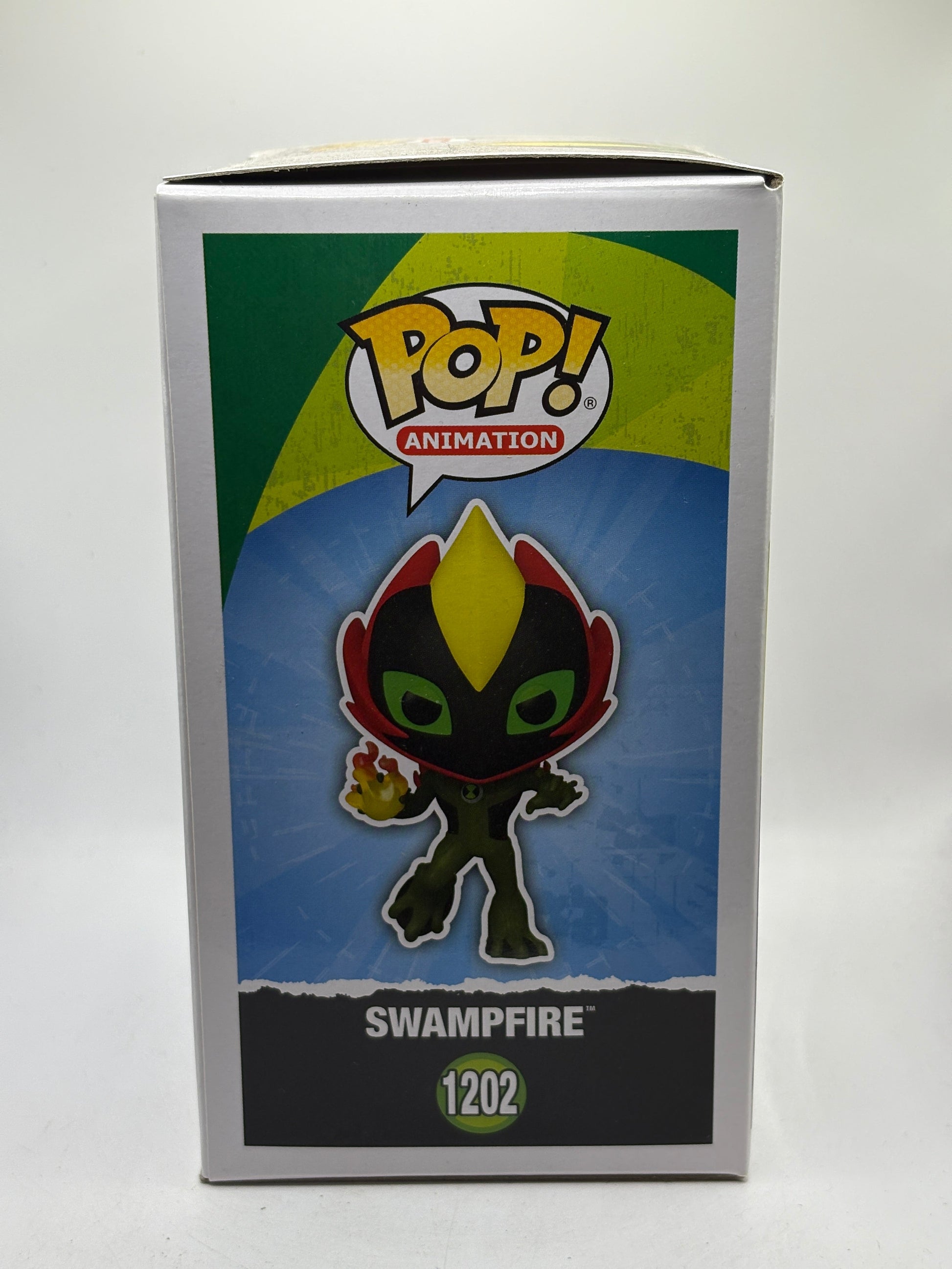 Funko POP! Animation Ben 10 Alien Force #1202 Swampfire 2022 Fall Con Le FRENLY BRICKS - Open 7 Days