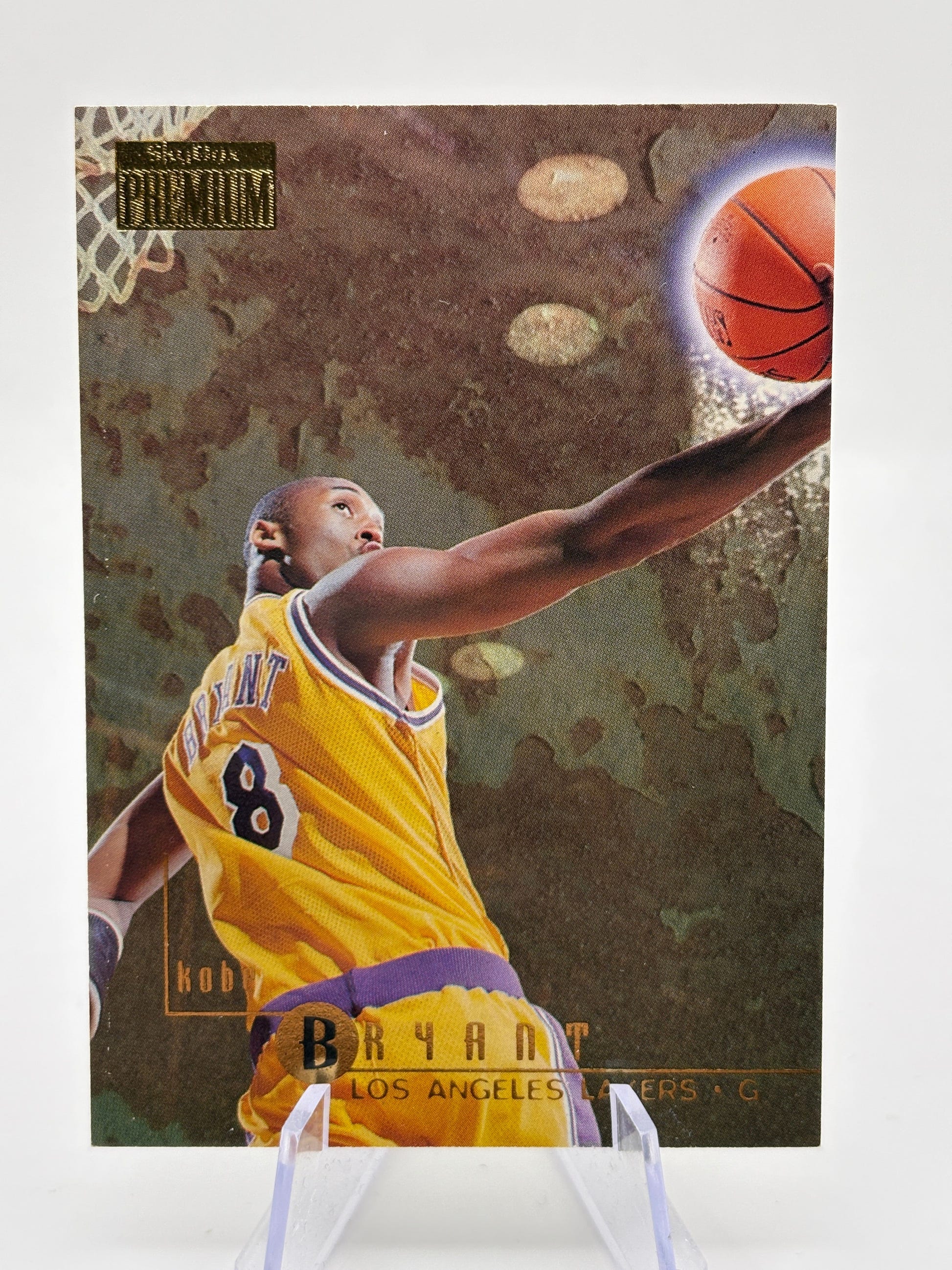 1996-97 SkyBox Premium - Kobe Bryant #55 Rookie Card Lakers FRENLY BRICKS - Open 7 Days image 1