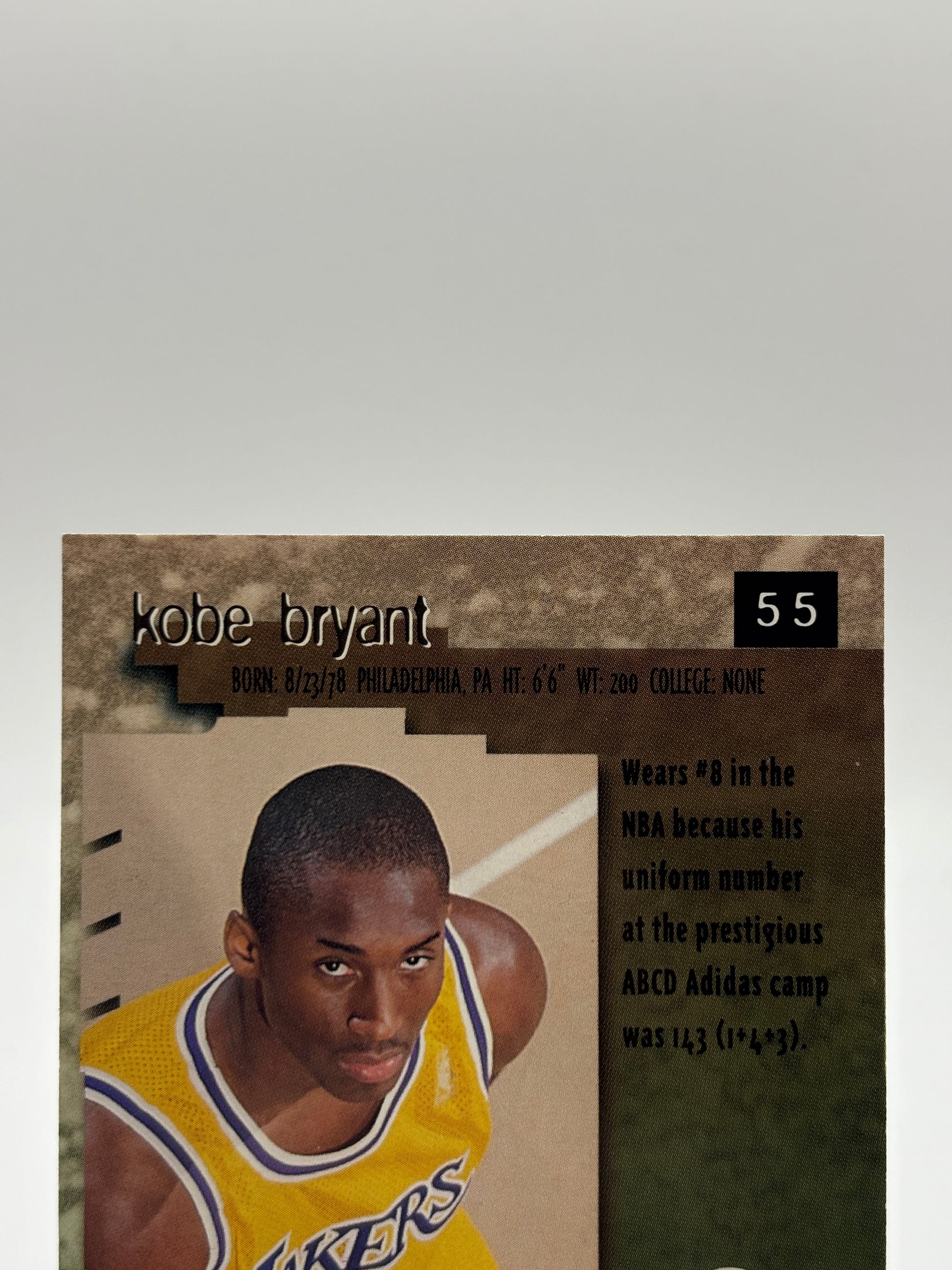 1996-97 SkyBox Premium - Kobe Bryant #55 Rookie Card Lakers FRENLY BRICKS - Open 7 Days image 3