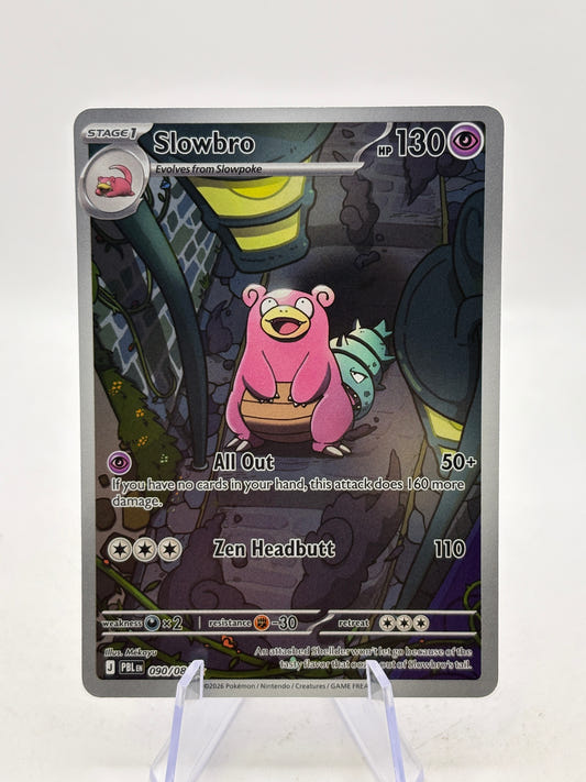 Pokemon TCG Pitch Black - Slowbro 090/084 Illustration Rare NM