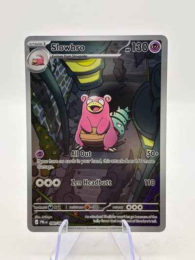 Pokemon TCG Pitch Black - Slowbro 090/084 Illustration Rare NM