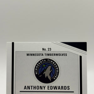 2023-24 Panini Donruss Elite Basketball - Anthony Edwards #23 /24 Hyper Green FRENLY BRICKS - Open 7 Days