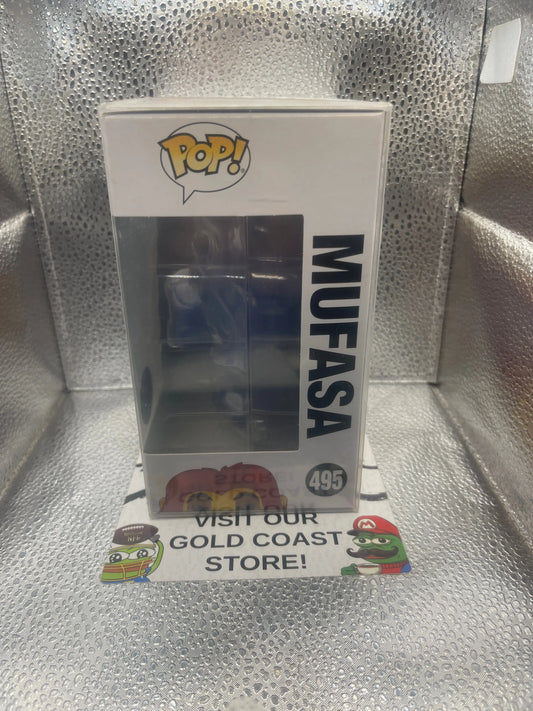 Funko Pop! Disney - Mufasa (Glitter) -Pop In A Box (Exclusive) #495 Lion King FRENLY BRICKS - Open 7 Days