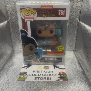 Funko Pop! Korra #761 Glows in the Dark Metallic Box Warehouse Exclusive FRENLY BRICKS - Open 7 Days