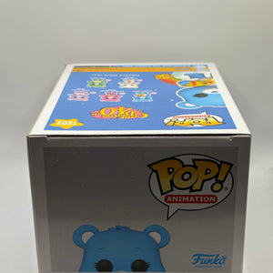 Funko POP! Animation Care Bears 40th #1203 Champ Bear Limited Flocked Chase FRENLY BRICKS - Open 7 Days