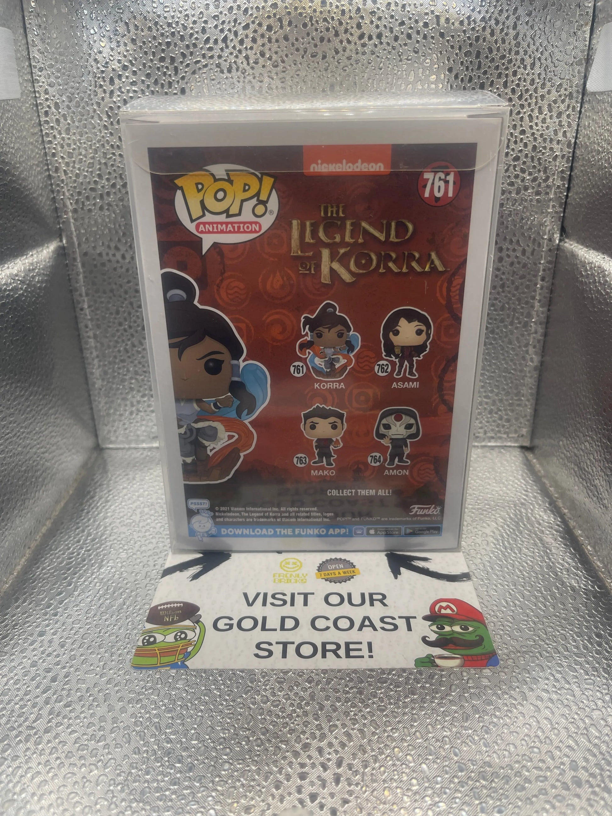 Funko Pop! Korra #761 Glows in the Dark Metallic Box Warehouse Exclusive FRENLY BRICKS - Open 7 Days