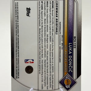 2025-26 Bowman Luka Doncic Speckle Refractor /299 Los Angeles Lakers FRENLY BRICKS - Open 7 Days