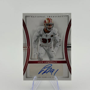 2023 Panini National Treasures - Signatures Arik Armstead #SIG-AAR /99 TC9838 FRENLY BRICKS - Open 7 Days